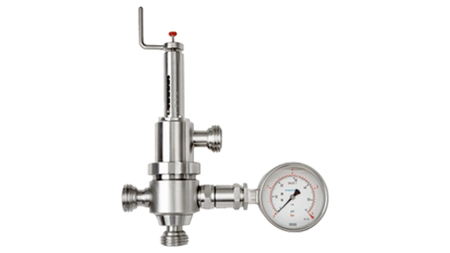 SB tank pressure regulator